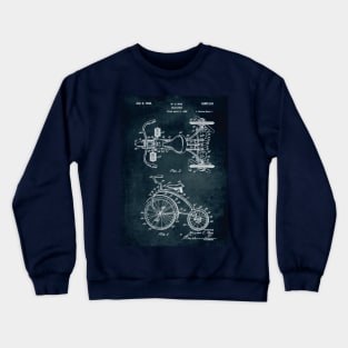 1938 - Velocipede patent Crewneck Sweatshirt